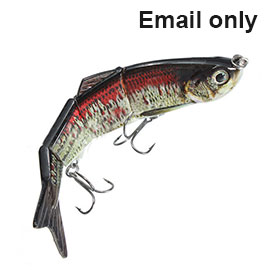 Multi Jointed Bass Fishing Lure
