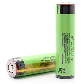 2PCS NCR18650B 3400mAh Protected Rechargeable Battery