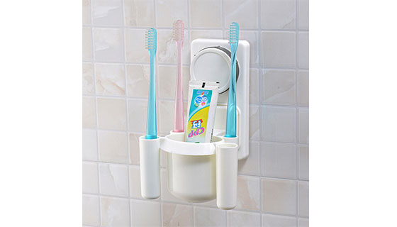 Strong Chuck Toothbrush Rack Toothpaste Holder