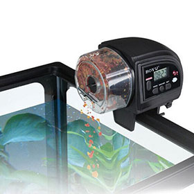 BOYU ZW-82 LED Fish Food Feeder Automatic Aquarium Timer For Fish Tank