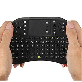 Mini Air Keyboard Mouse with Touchpad