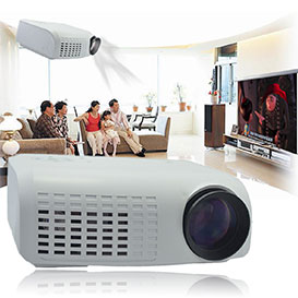 1080P HD Home Cinema Multimedia LCD Projector