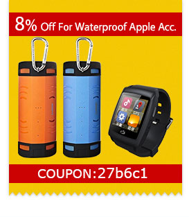 8% offwaterproof apple acc.