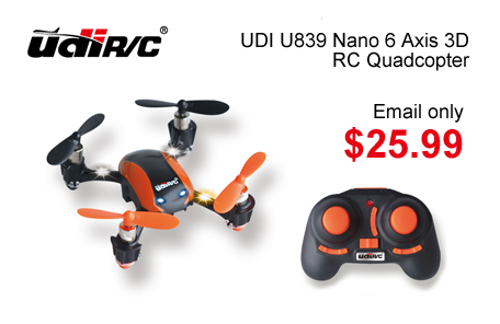 UDI U839 Nano 6 Axis 3D RC Quadcopter