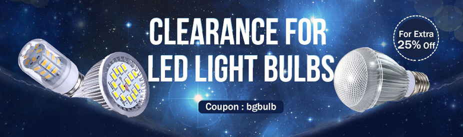 Clearance For LED Light Bulbs