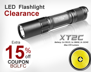 Clearance for LED Flashlight