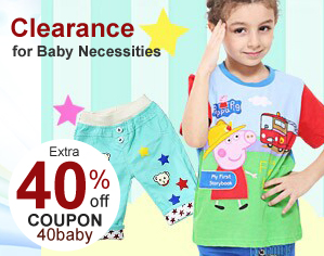 Clearance for Baby Necessities