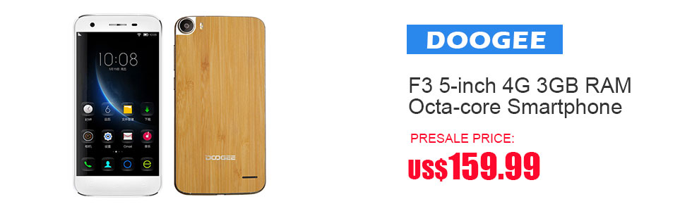 DOOGEE F3 5-inch 4G 3GB RAM Octa-core Smartphone