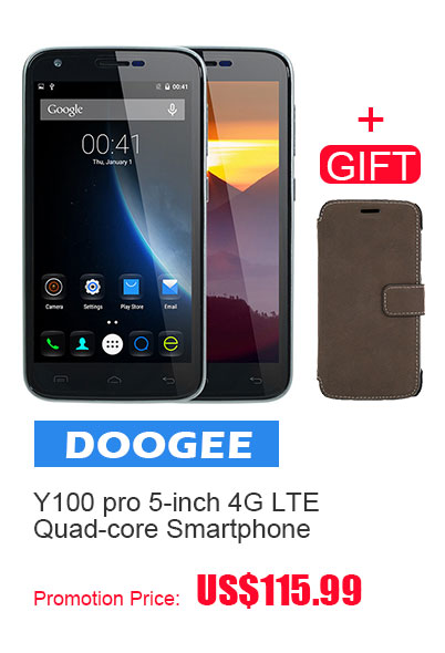 DOOGEE Y100 5-inch 4G LTE Quad-core Smartphone