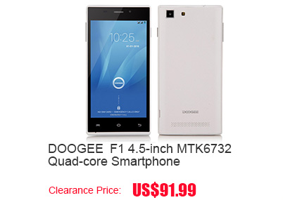 DOOGEE F1 4.5-inch MTK6732 Quad-core Smartphone