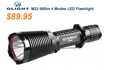 Olight M22 950lm 4 Modes LED Flashlight 