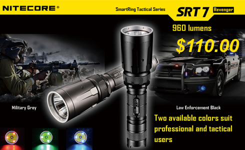 Nitecore SRT7 960LM Tactical Flashlight