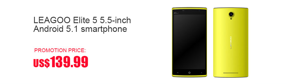 LEAGOO Elite 5 5.5-inch Android 5.1 smartphone