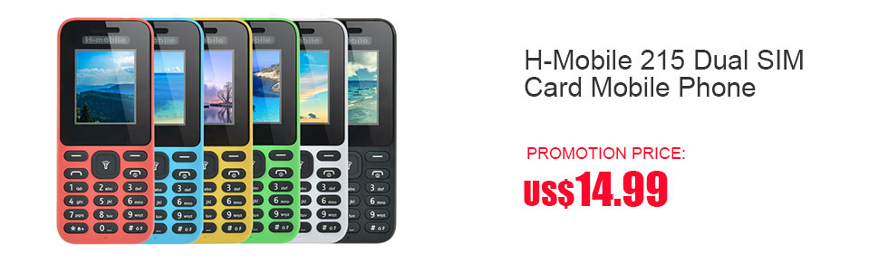 H-Mobile 215 Dual SIM Card Mobile Phone