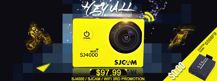 SJ4000/SJCAM/WIFI 3RD PROMOTION