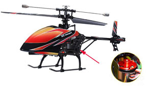 WLtoys V912 BNF 4CH Brushless RC Helicopter 