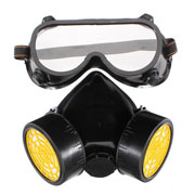 Double Gas Mask Protection Filter