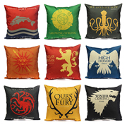 Thrones Games Pillow Case