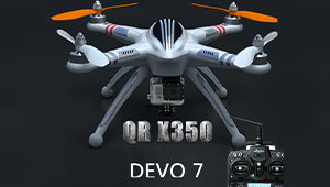 Walkera QR X350 RC Quadcopter With DEVO 7