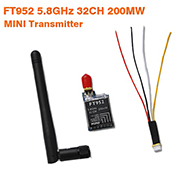 FPV FT952 5.8GHz 32CH 200MW Video Transmitter
