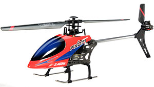 FX071C 2.4G 4CH 6-Axis Gyro Flybarless RC Helicopter