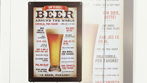 Beer Sign Wall Decorative Painting