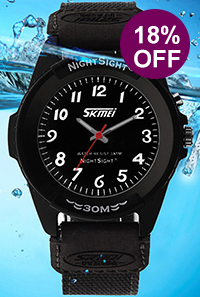 SKMEI Luminous Waterproof Watch