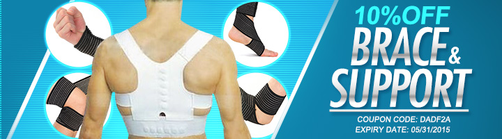 10% OFF Brace and Support