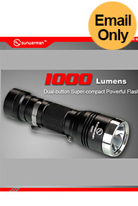 Sunwayman G25C CREE XM-L2 U2 1000lm Flashlight