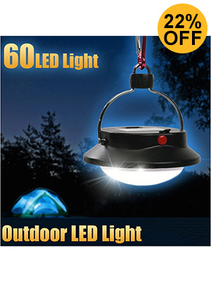 60 LED Camping Hiking Outdoor Light