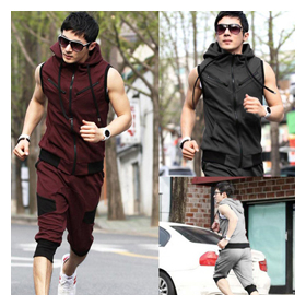 Mens Hooded Sports Jackets
