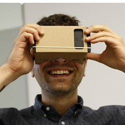DIY Cardboard Virtual Reality VR Mobile Phone 3D Glasses