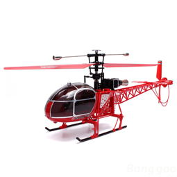 WLtoys V915 2.4G 4CH Scale Lama RC Helicopter RTF 