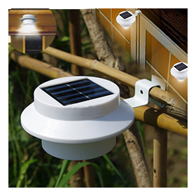 Solar Powered LED Outdoor Garden Light