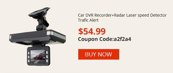 Car DVR Recorder+Radar Laser speed Detector Trafic Alert