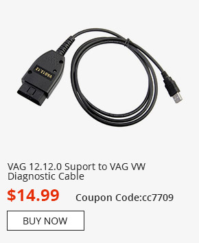 VAG 12.12.0 Suport to VAG VW  Diagnostic Cable