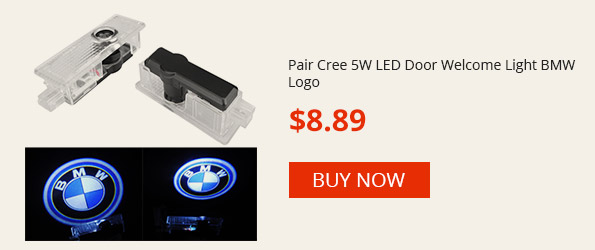 Pair Cree 5W LED Door Welcome Light BMW Logo