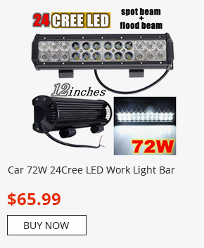 Car 72W 24Cree LED Work Light Bar