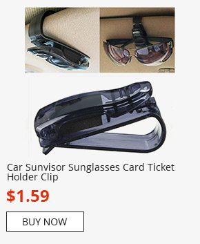 Car Sunvisor Sunglasses Card Ticket Holder Clip