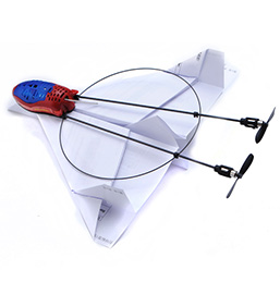HM830 Easy RC Folding A4 Paper Airplane