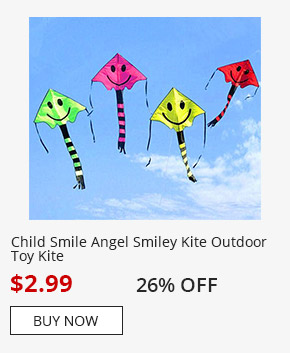 Child Smile Angel Smiley Kite Outdoor Toy Kite