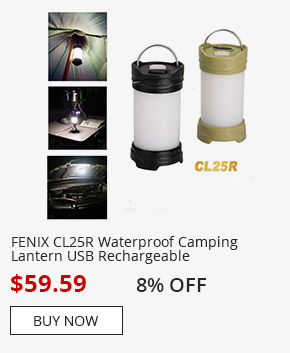 FENIX CL25R Waterproof Camping Lantern USB Rechargeable