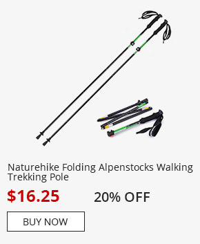 Naturehike Folding Alpenstocks Walking Trekking Pole