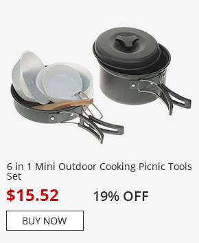 6 in 1 Mini Outdoor Cooking Picnic Tools Set