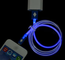 LED Light USB Data Charging Cable