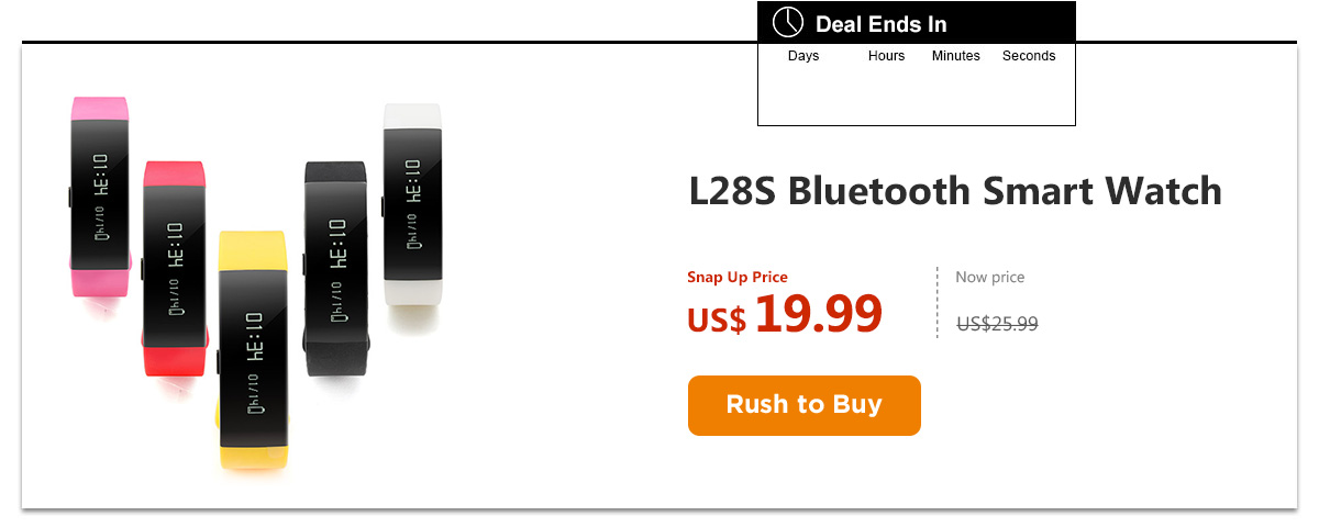 L28S Bluetooth Smart Watch