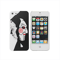 Halloween Double Faced Death Pattern Protective Case For iPhone 5 5G