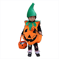 Halloween Kids Baby Pumpkin Costume Cosplay Accessories