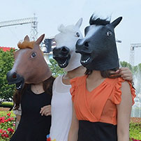 Halloween Simulation Animal Horse Mask