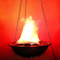 Halloween Pendant Fire Pit lamp Flame Lamp Decoration Chandelier